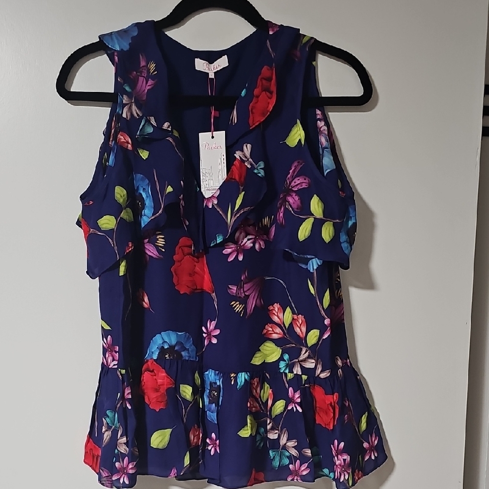 Parker Multicolor Floral Tank Top